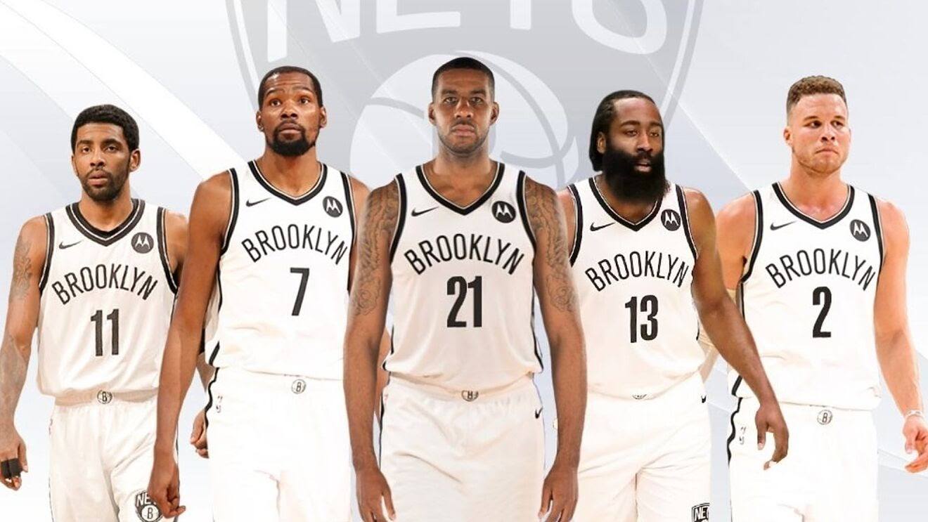 Бруклин Нетс на площадке Cтавки на НБА 2022