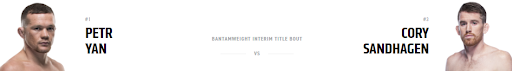 Ставки на UFC 267: Петр Ян - Кори Сандхейген