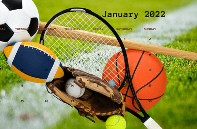 Спорт в ЯНВАРЕ 2022: Спортивные мероприятия в январе 2022