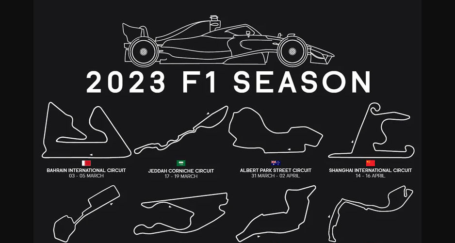 Полный календарь Формулы 1 2023 и дата следующей гонки F1