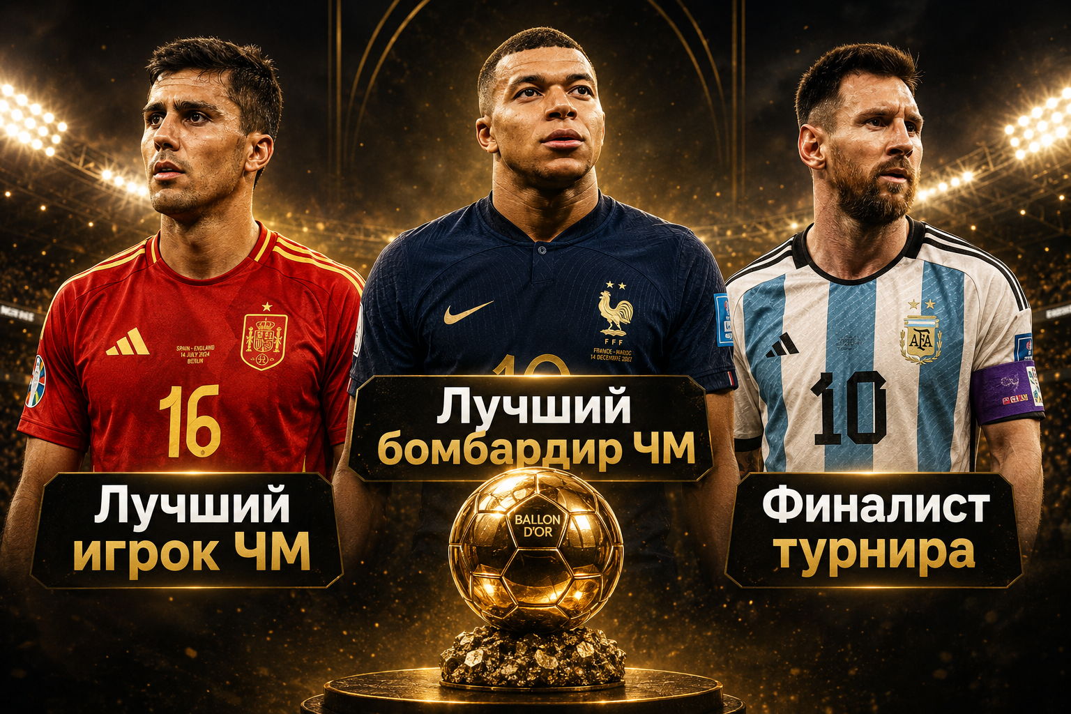 кто лучший игрок футбол золотой мяч 26
