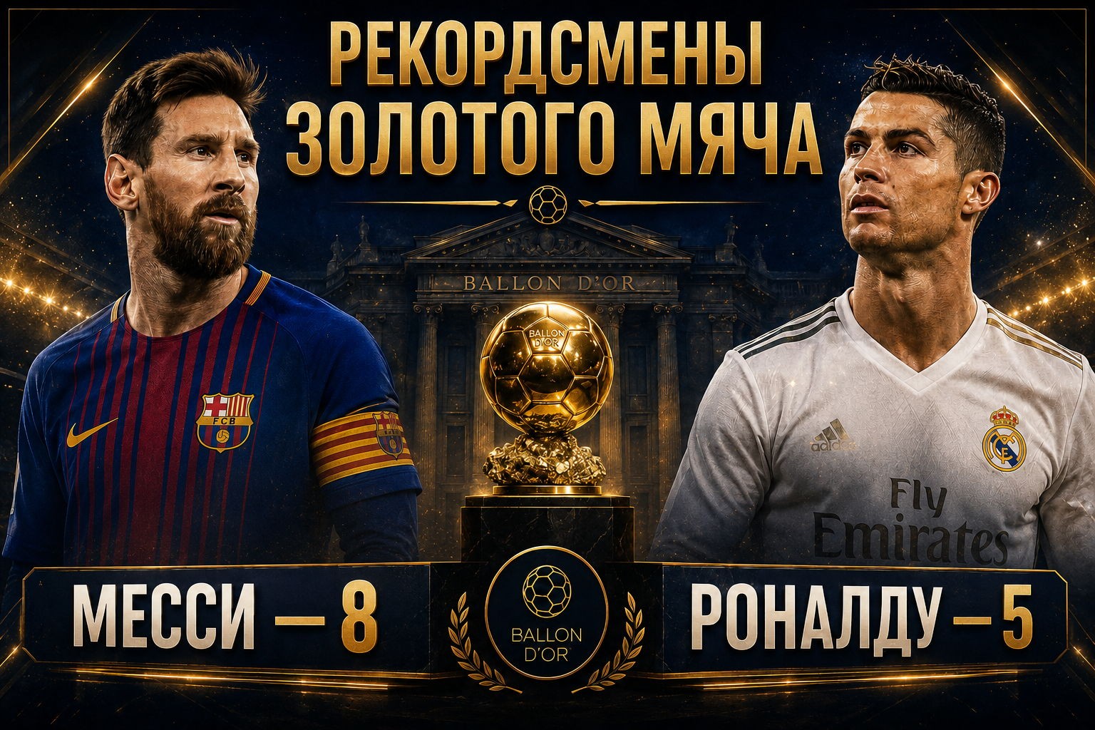 кто чаще выигрывал золотой мяч 26